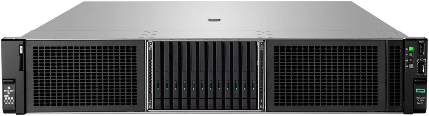Сервер HPE ProLiant DL380 Gen11 4509Y 2.6GHz 8-core 1P 32GB-R MR408i-o NC 8SFF 1000W PS JP Server   P70456-291  P70456-421