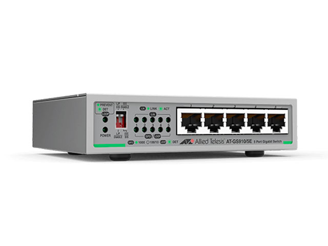 Коммутаторы Allied Telesis GS910 серии GS910/5E