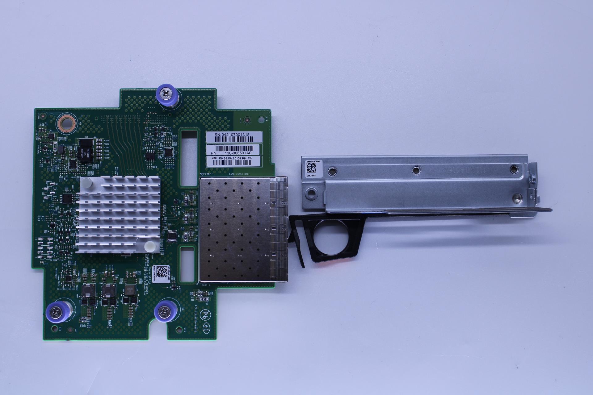 HIC-контроллер Lenovo HIC,DE4000,10/25GbE iSCSI,4P (01KP557)