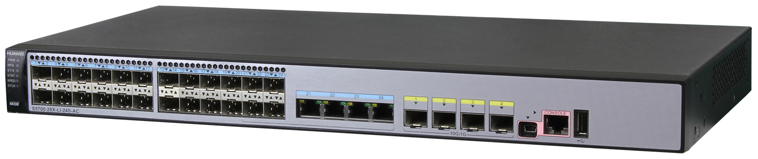 Коммутатор Huawei S5700-LI S5700-28X-LI-24S-AC