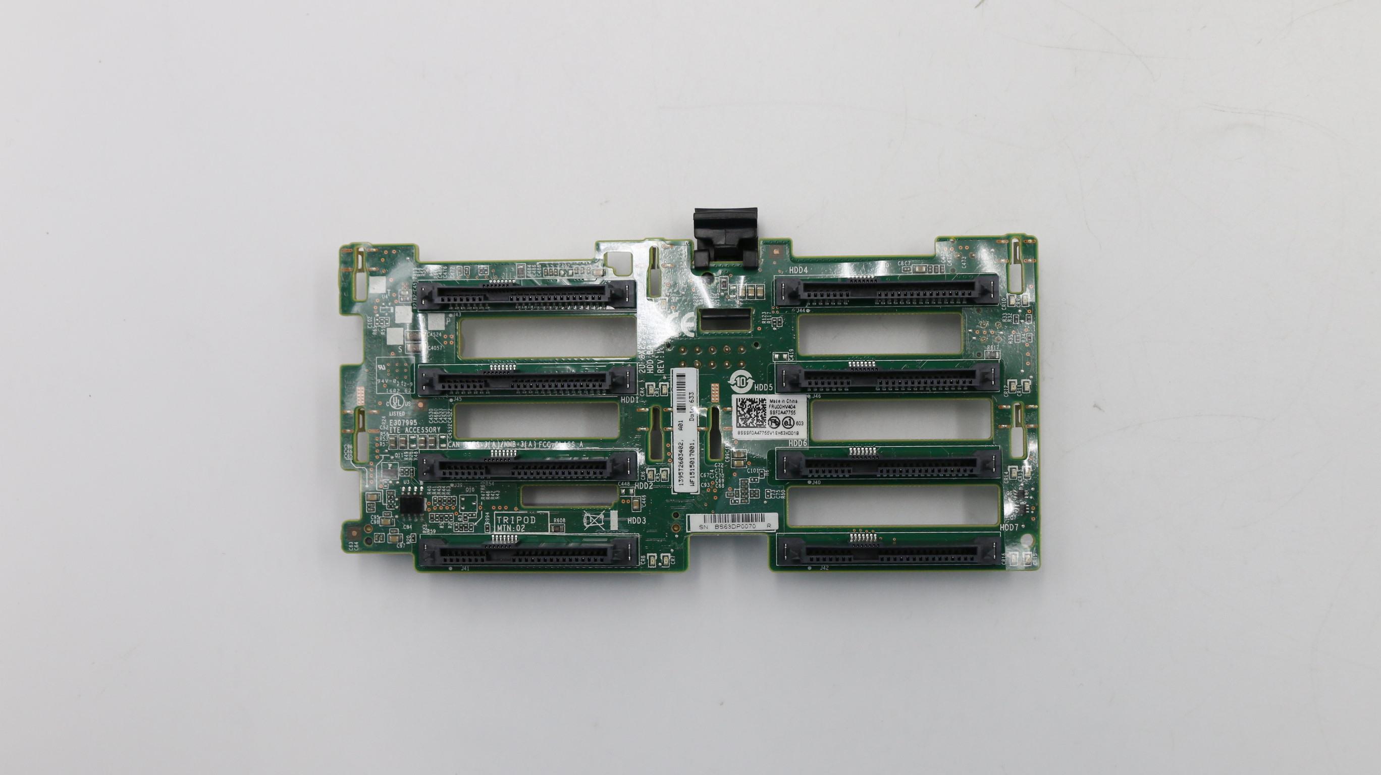 Опция Lenovo RD650 8 2.5"BP SASonly Tin (00HV404)