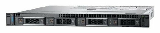 Сервер DELL PowerEdge R340 (R340-7679) 1 x Intel Xeon E-2124 3.3 ГГц/8 ГБ DDR4/1 ТБ/количество отсеков 3.5" hot swap: 4/1 x 350 Вт/LAN 1 Гбит/c