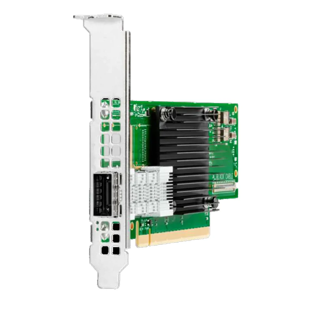 Сетевая карта HPE InfiniBand HDR/Ethernet 200Gb 1-port QSFP56 PCIe3 x16 MCX653105A-HDAT Adapter (P06154-B21)