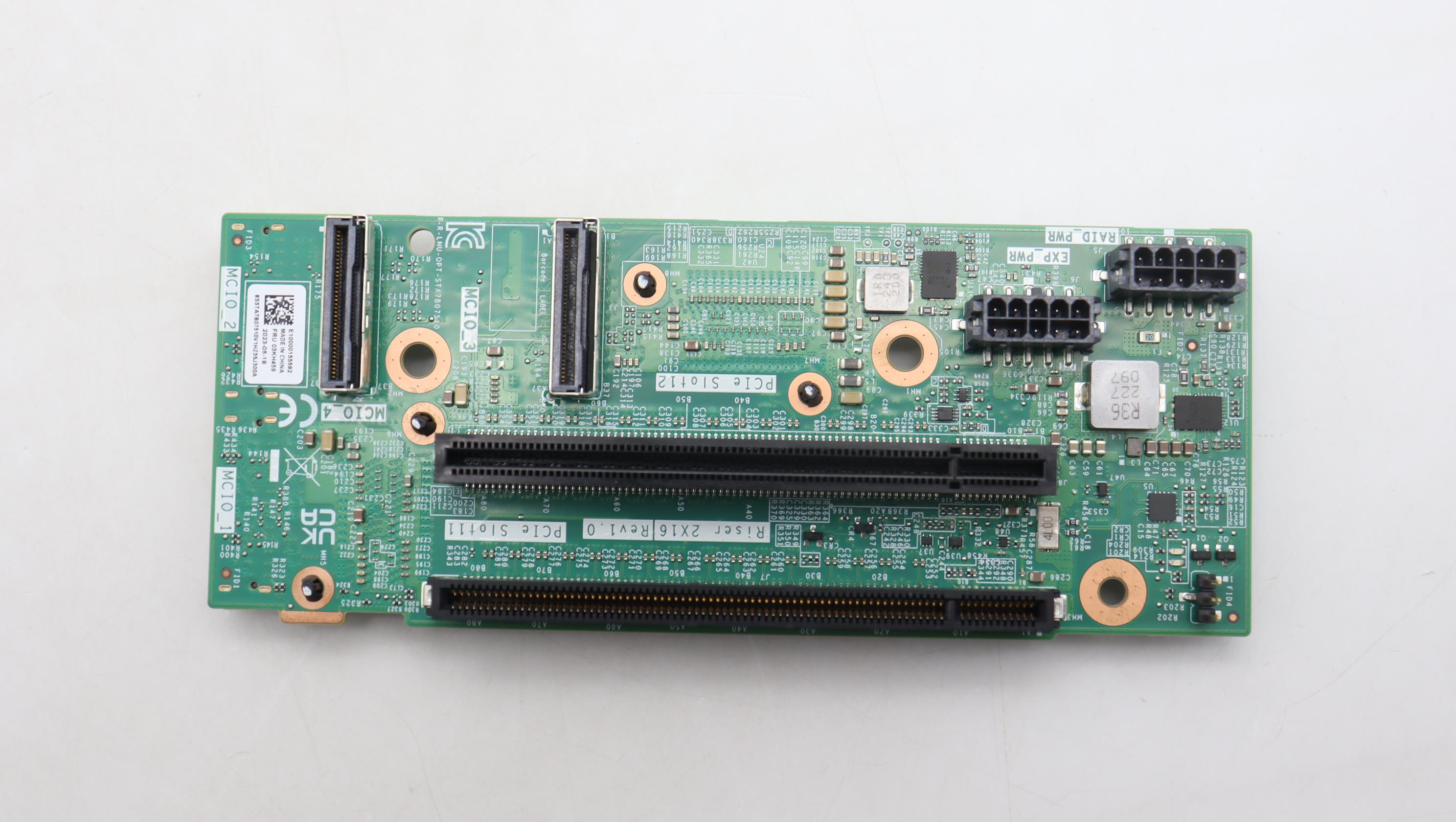 Райзер-карта Lenovo ThinkSystem SR665 V3 2x16 Front PCIe Gen4 Riser Gen4 (03KH459)