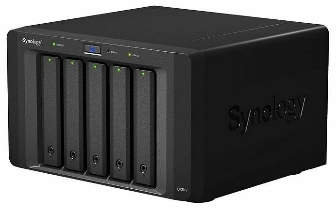 Сетевое хранилище Synology Unit DX517 черный