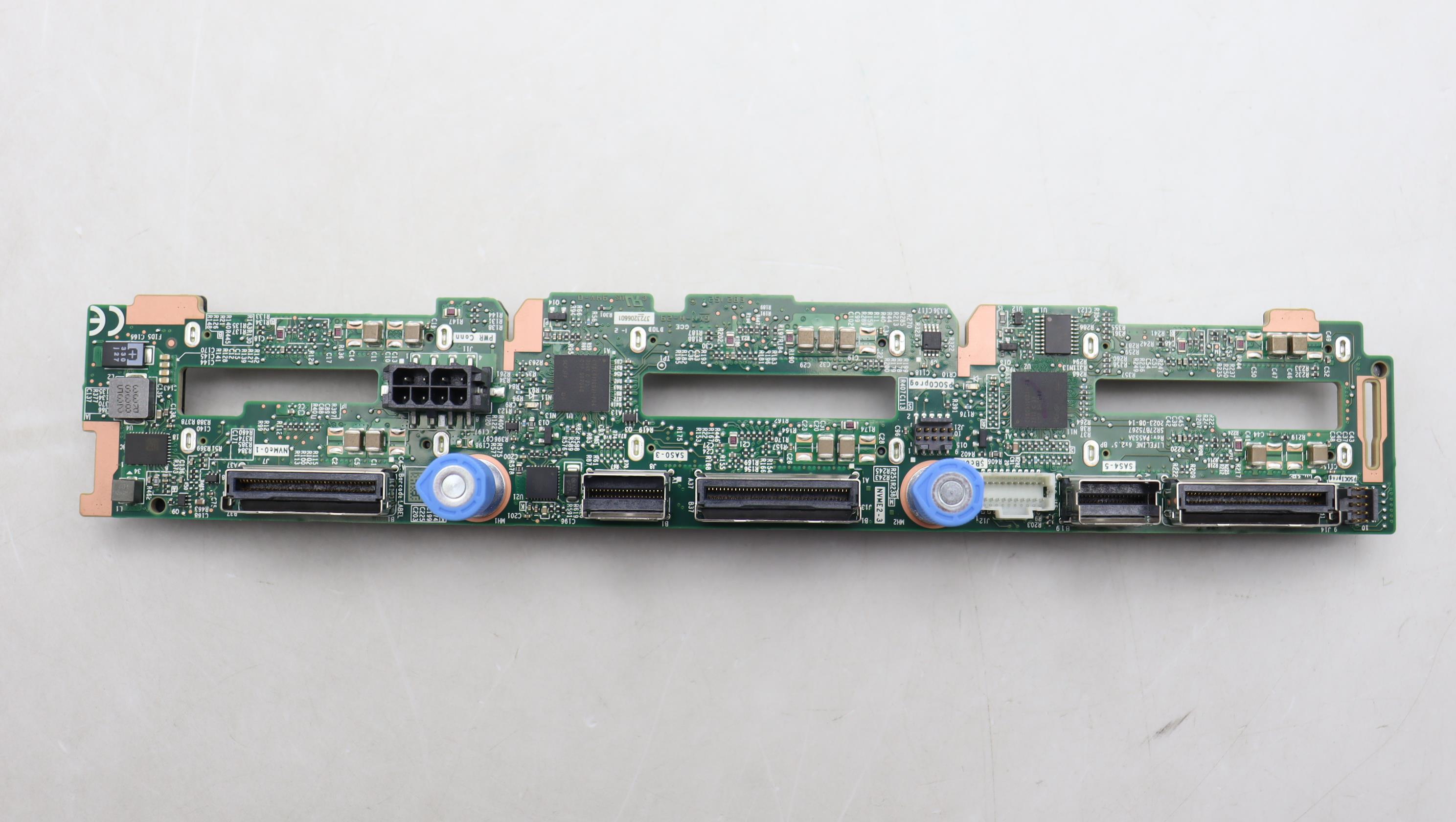Опция Lenovo ThinkSystem Dense V3 Backplane, SATA/SAS/NVME,U.3 2.5", 6Bay, front, any bay (03LC569)