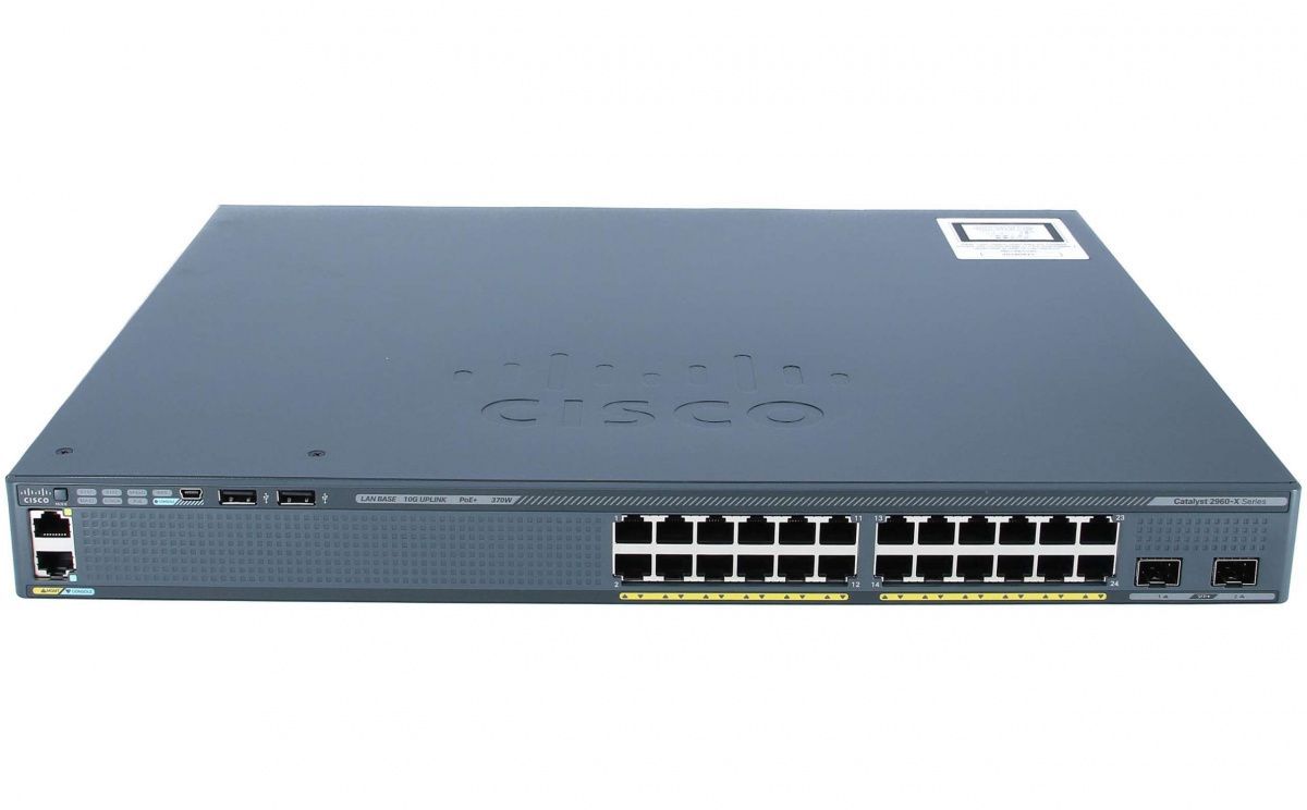 Коммутатор Cisco Catalyst 2960X 2960X-24PD-L