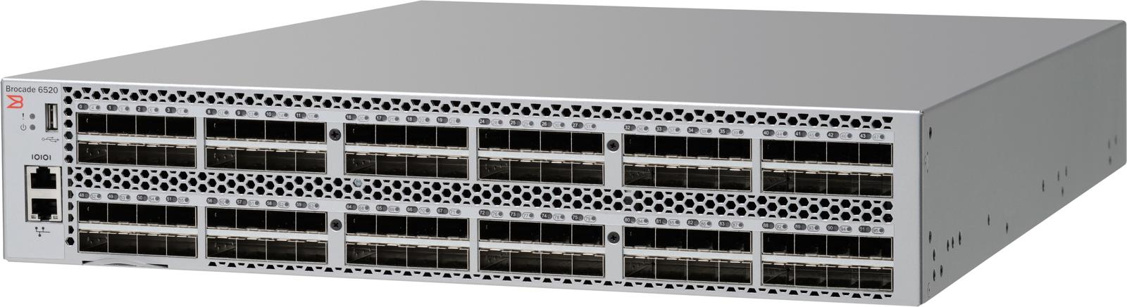 Высокопроизводительный коммутатор Brocade 6520 с интерфейсом Fibre Channel