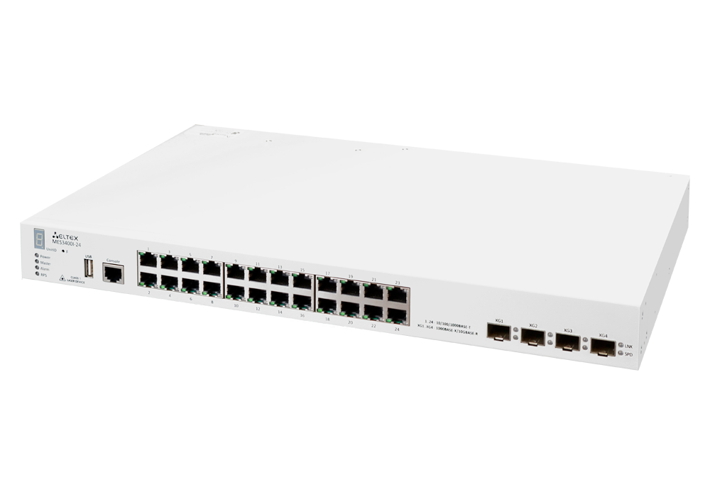 Промышленный Коммутатор Eltex MES3400I-24