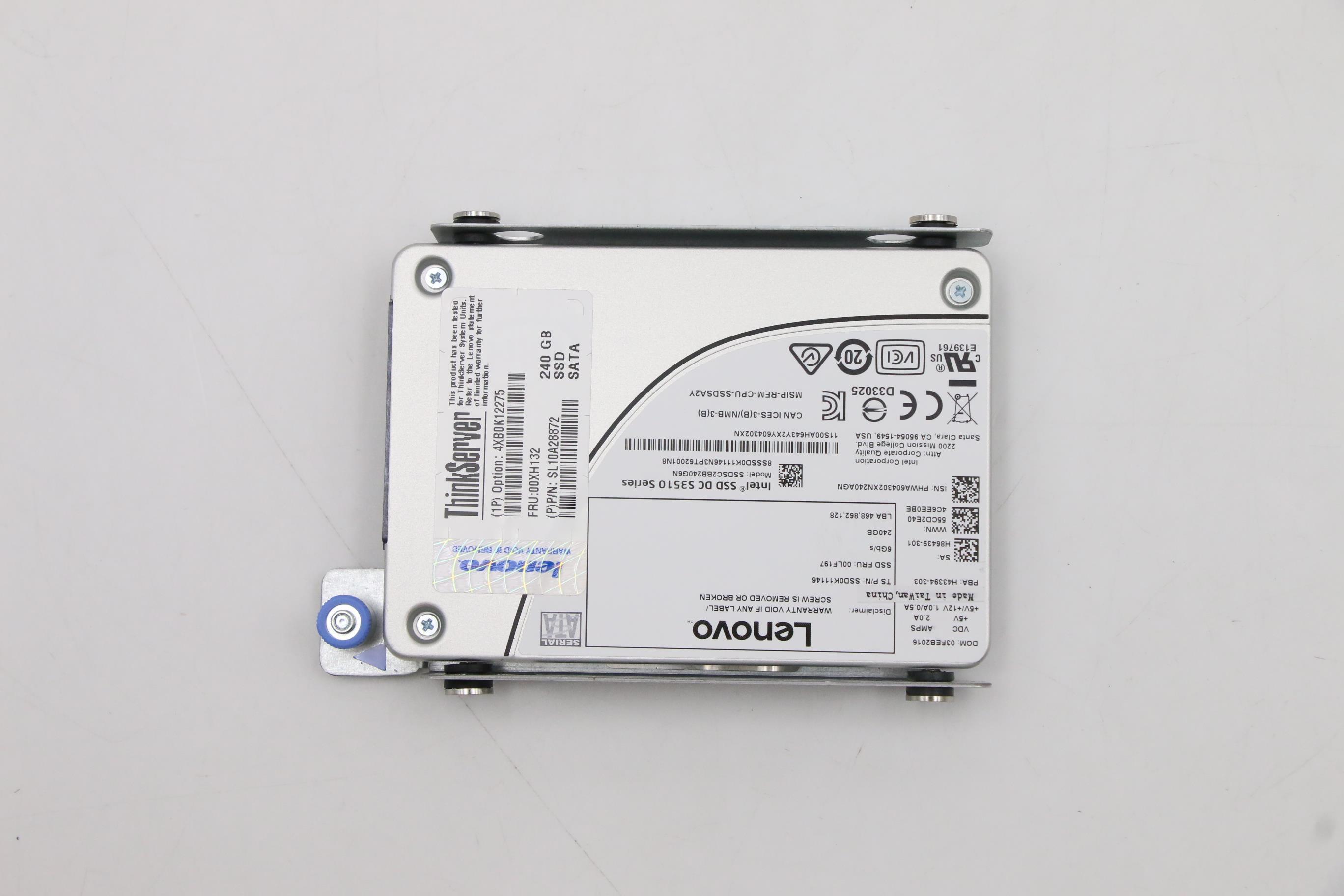 SSD накопитель Lenovo NHS 240G SSD 2.5" ASM (00XH132)