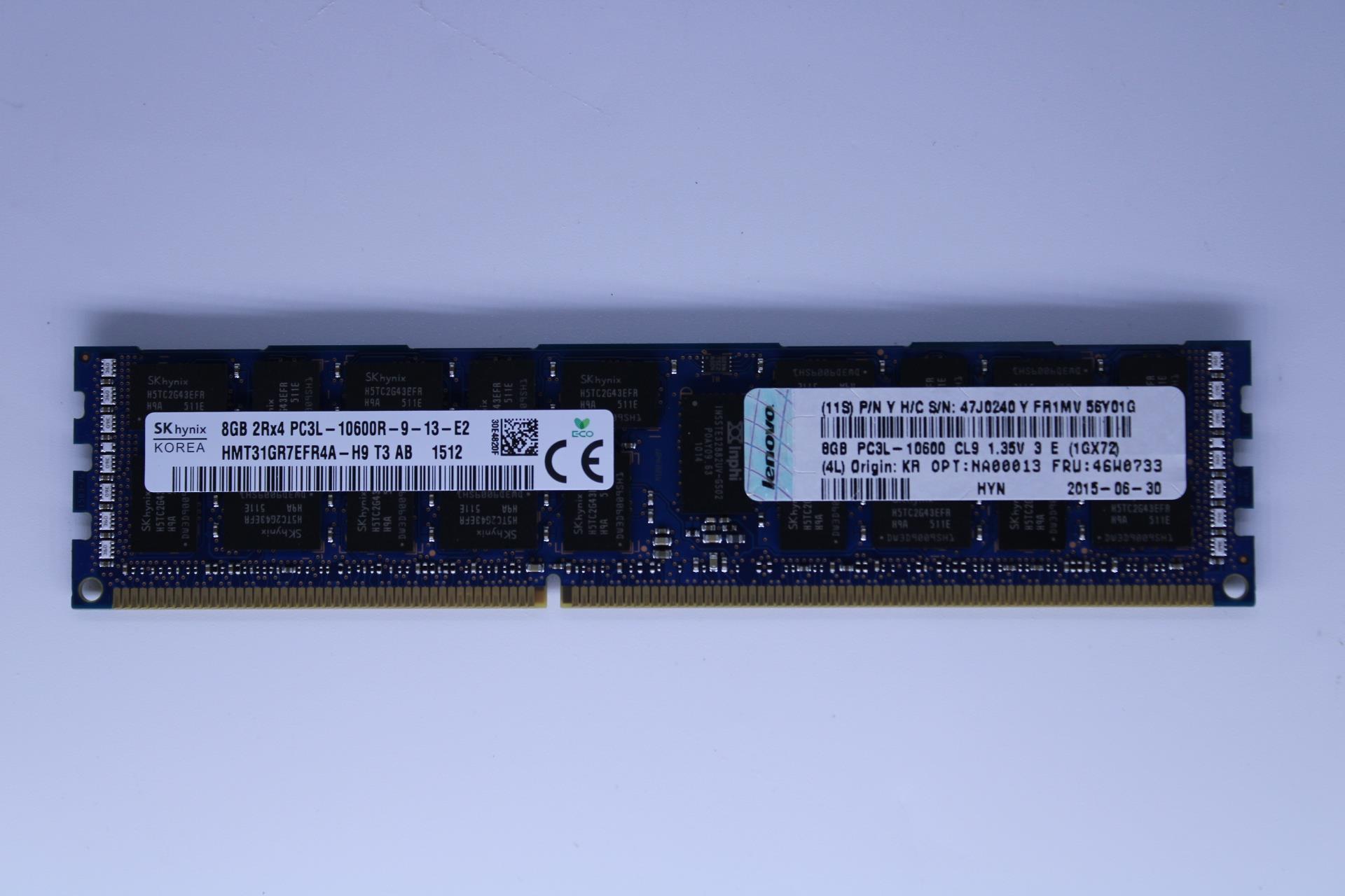 Оперативная память Lenovo 8GB2gb2Rx4LP13 (46W0733) 8GB