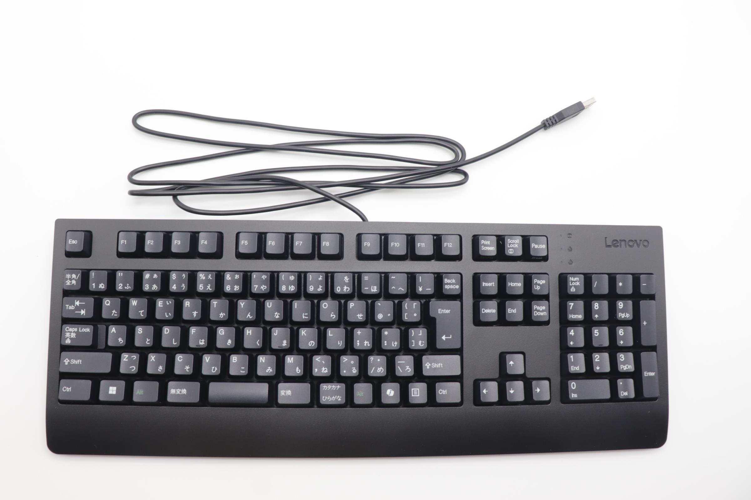 Клавиатура Lenovo AI Keyboard External,USB,Japanese,Black (5D50U84638)