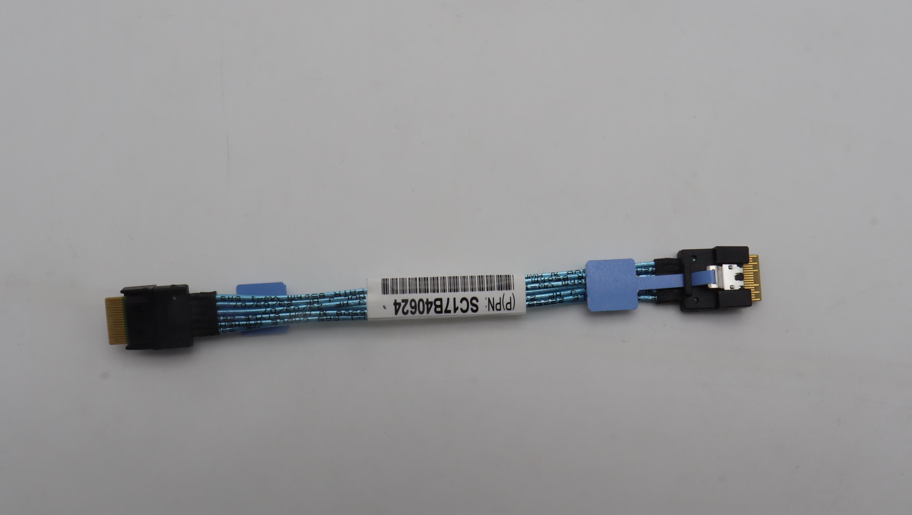 Кабель Lenovo Cable, Internal ,120mm 32AWG ,Slim SASX4 VT to Slim SASx4 VT (03LF935)