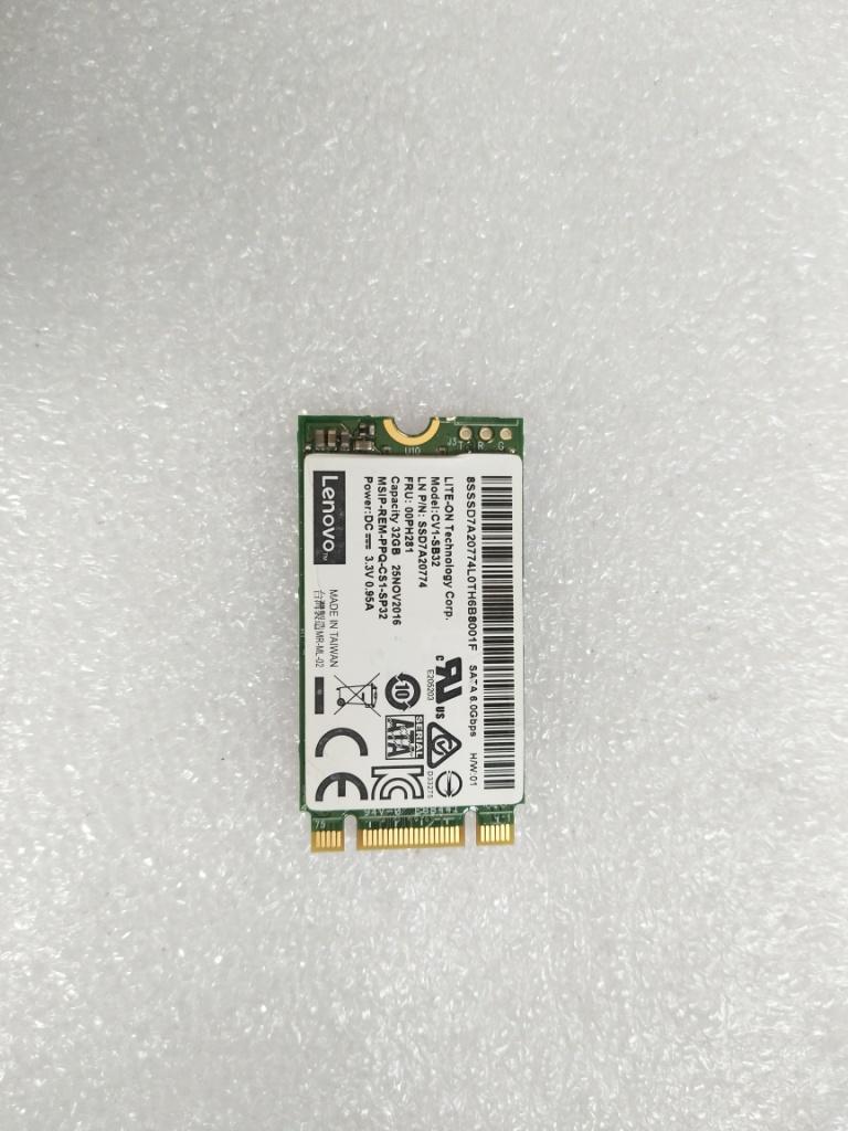 SSD накопитель Lenovo CV1 32GB SATA Boot M.2 SSD (00PH281)