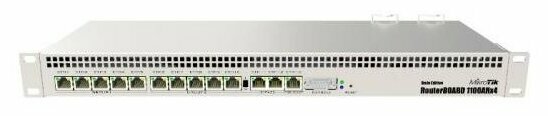 MikroTik Маршрутизатор Mikrotik RB1100AHx4 Dude edition 13x10/100/1000 Mbps RB1100Dx4