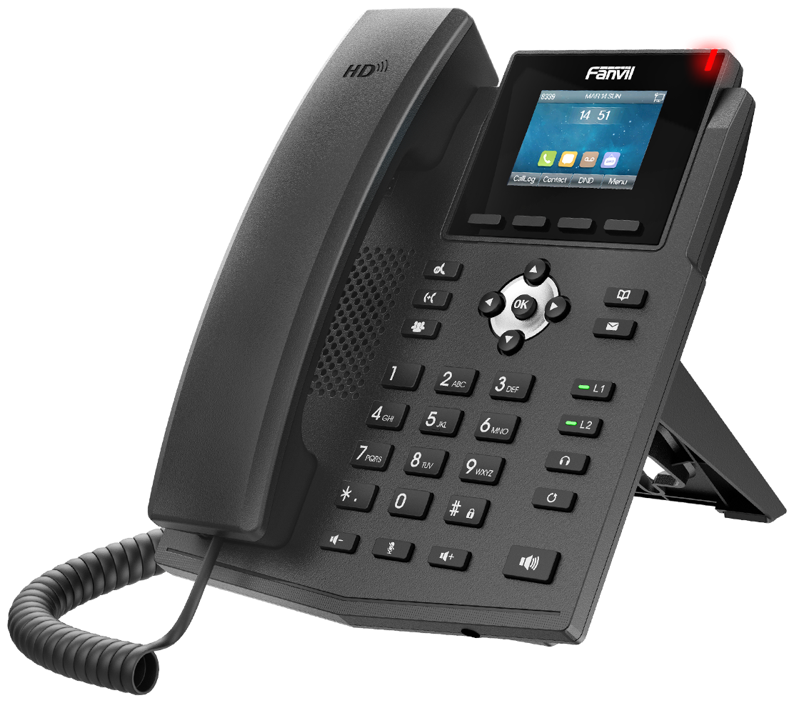 VoIP-телефон Fanvil X3S Pro черный