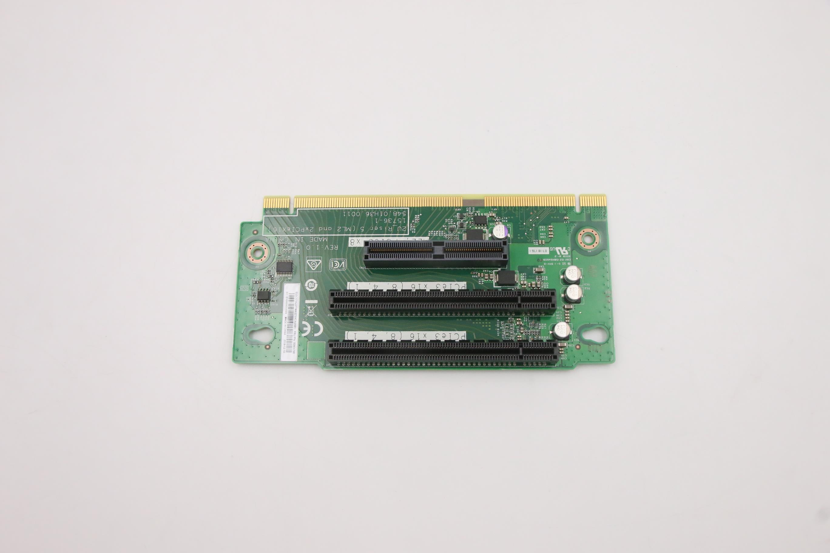 Райзер-карта Lenovo SR590 x8 ML2/x8/X8 PCIe Riser 1 (00MX798)