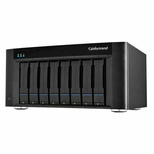 Сетевое хранилище NAS Infortrend GSEP1080000C-8U32 8-bay настольный Atom