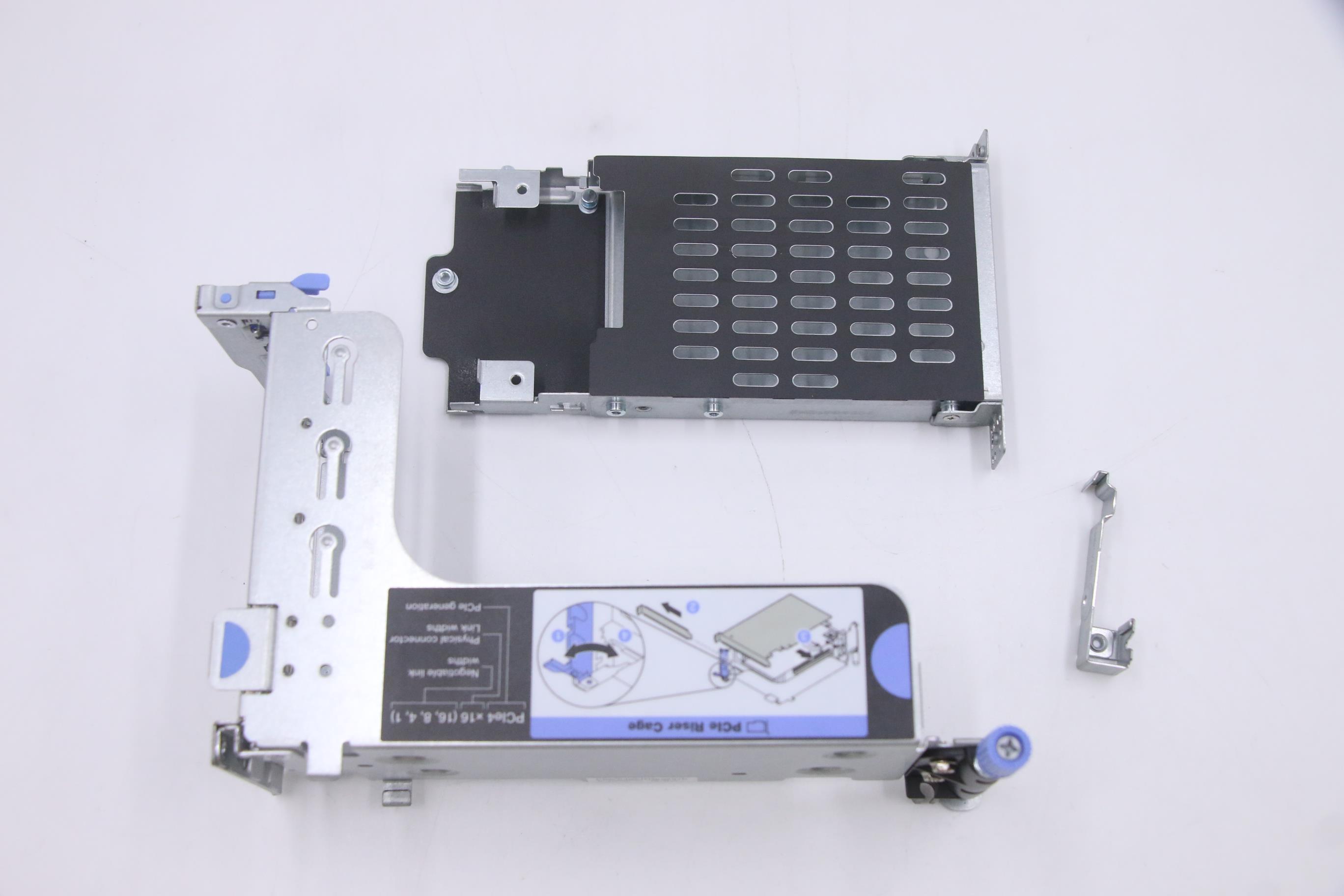 Кронштейн Lenovo Bracket, riser cage, rear, 2FH+7mm Riser Cage (02JK415)