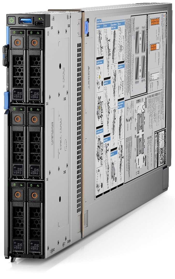 Блейд-сервер Dell EMC PowerEdge MX750c