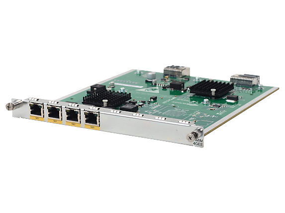 Модуль HPE FlexNetwork MSR 4-port Gig-T HMIM Module (JG421A)