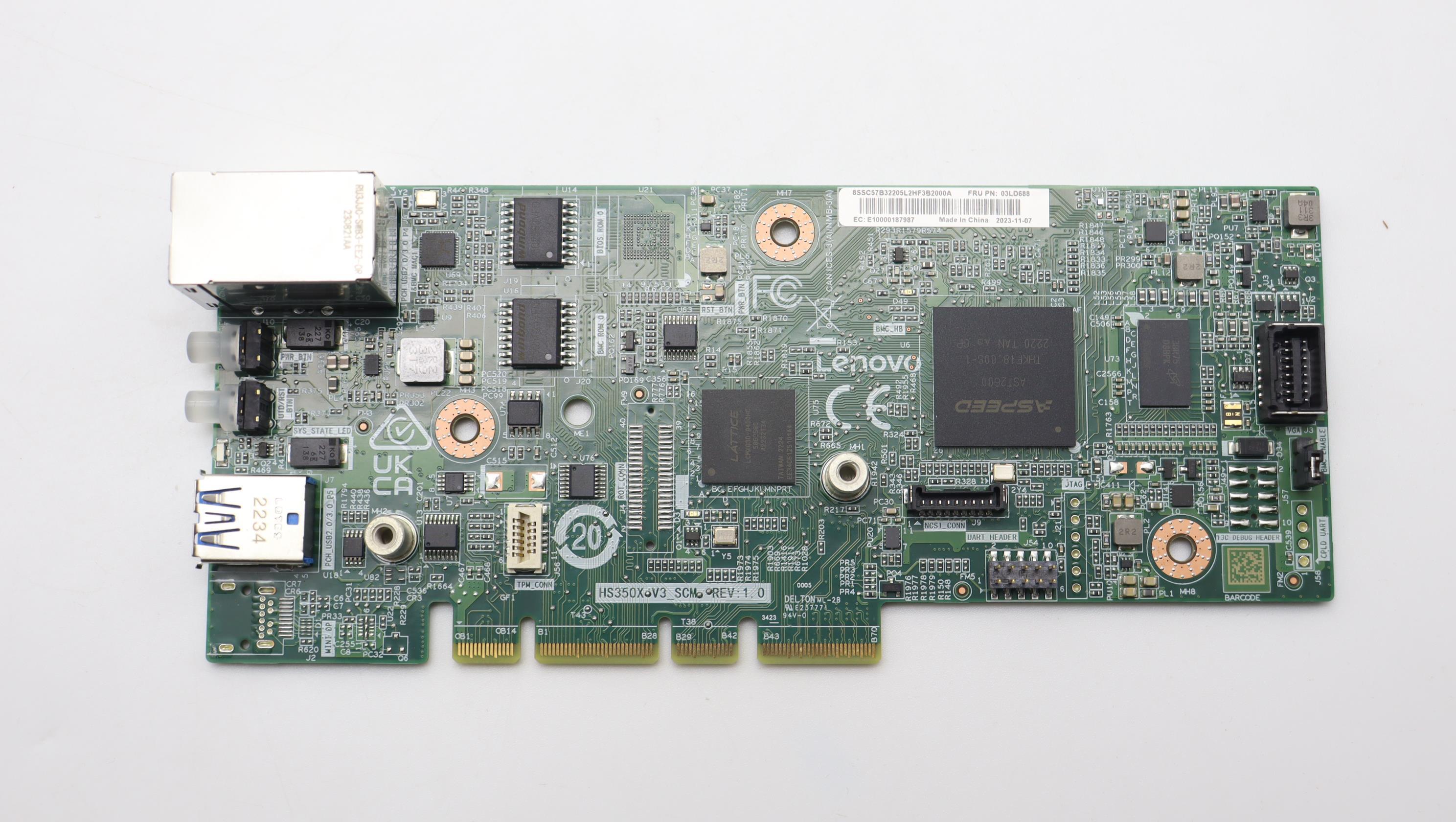 Модуль контроллера хранения Lenovo HS350X V3_SCM Card ON (03LD688)