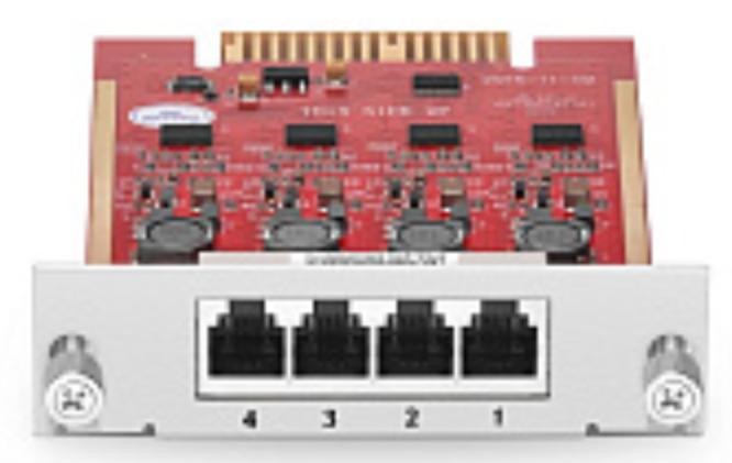 4-портовый модуль FS D-4FXS