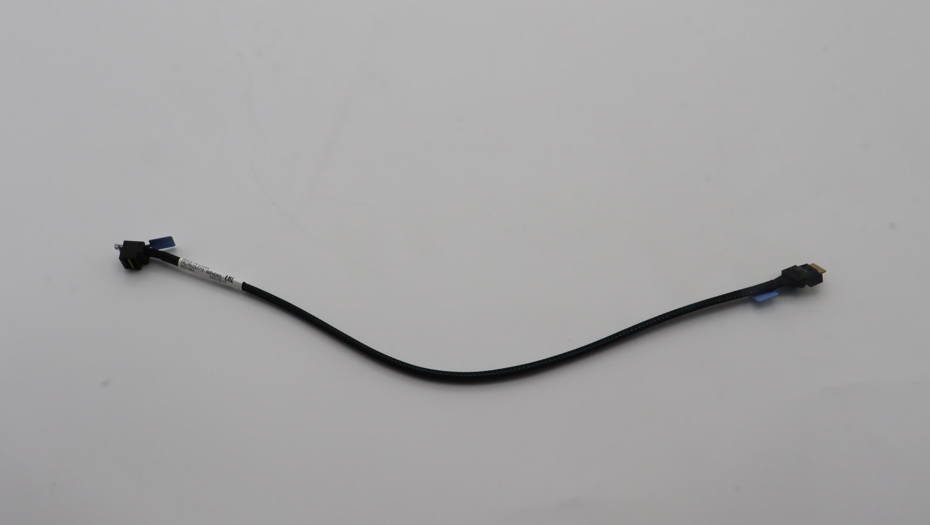 Кабель Lenovo Cable, Internal, SR635/SR655 V3 MB PCIE 8 LP RA SLIMSASx4 to BP SAS0/1 SLIMSASx4 370mm (03LF712)
