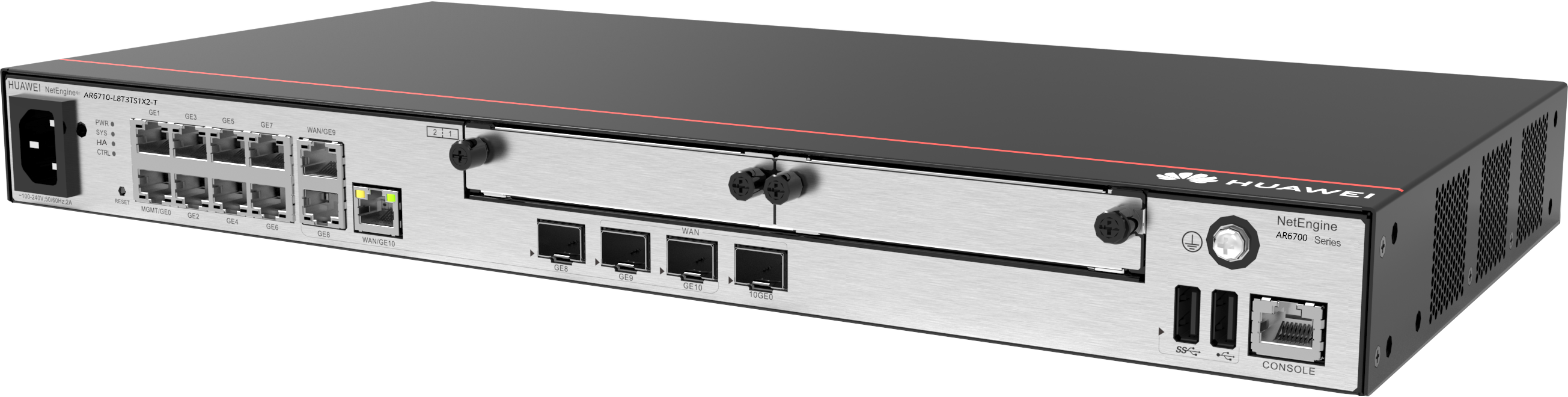Маршрутизатор Huawei NetEngine AR6710-L8T3TS1X2-T