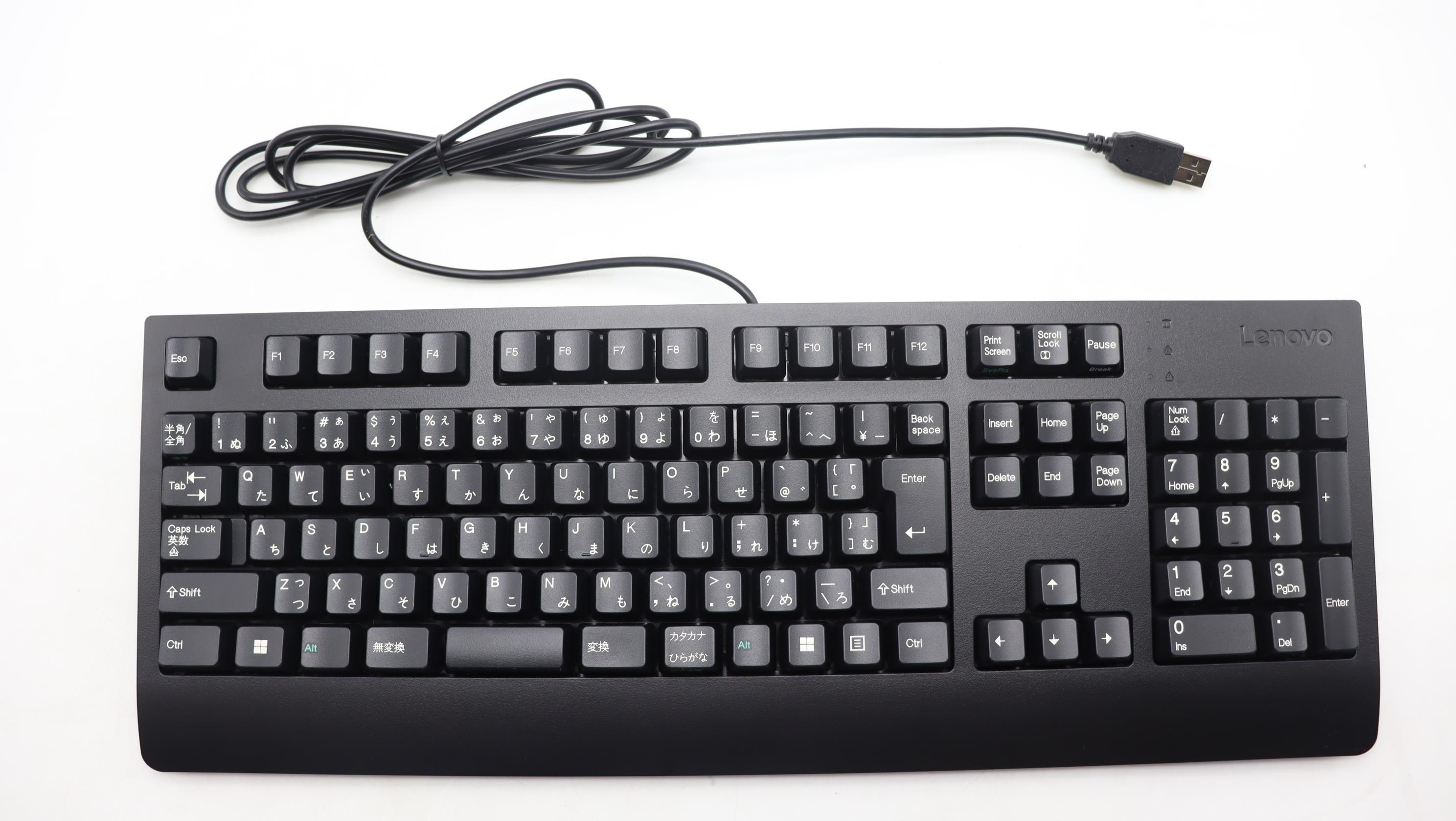 Клавиатура Lenovo Pref. Pro Keyboard USB - Japanese 194 RoHS (01KR314)