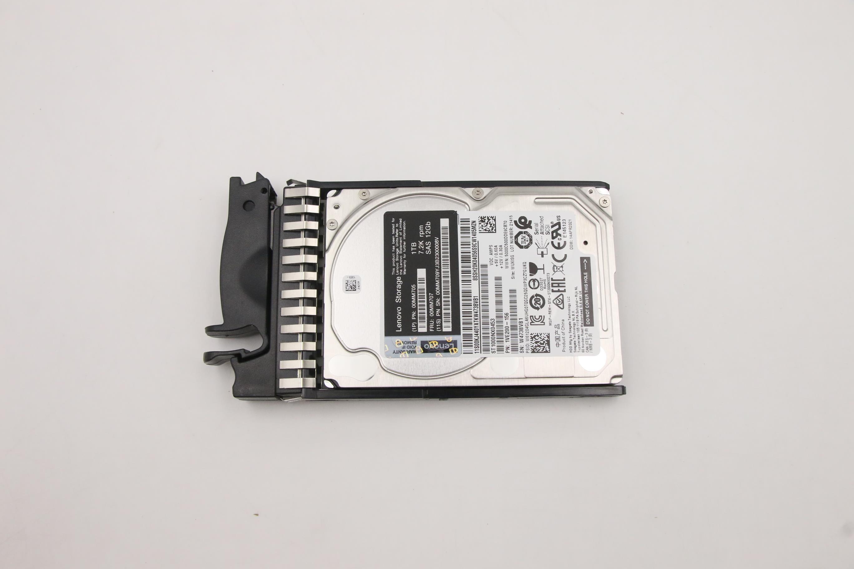 Жесткий диск Lenovo 1TB7.2KDSFFSAS (00MM707)