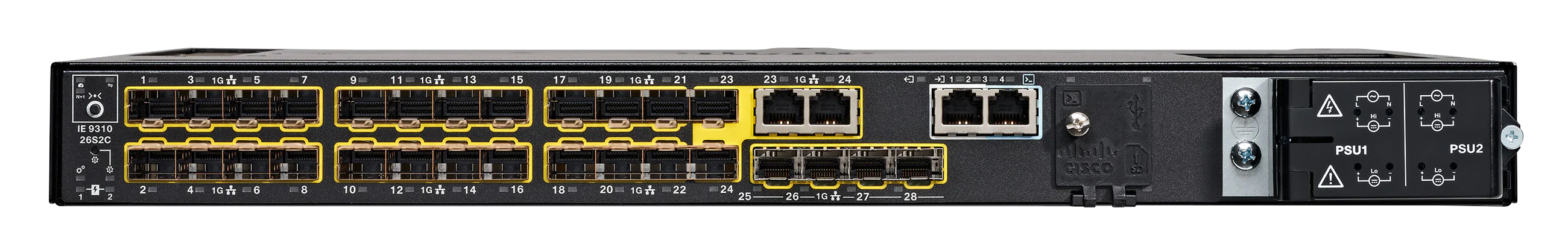 Коммутатор Cisco Catalyst IE9300 IE-9310-26S2C-E