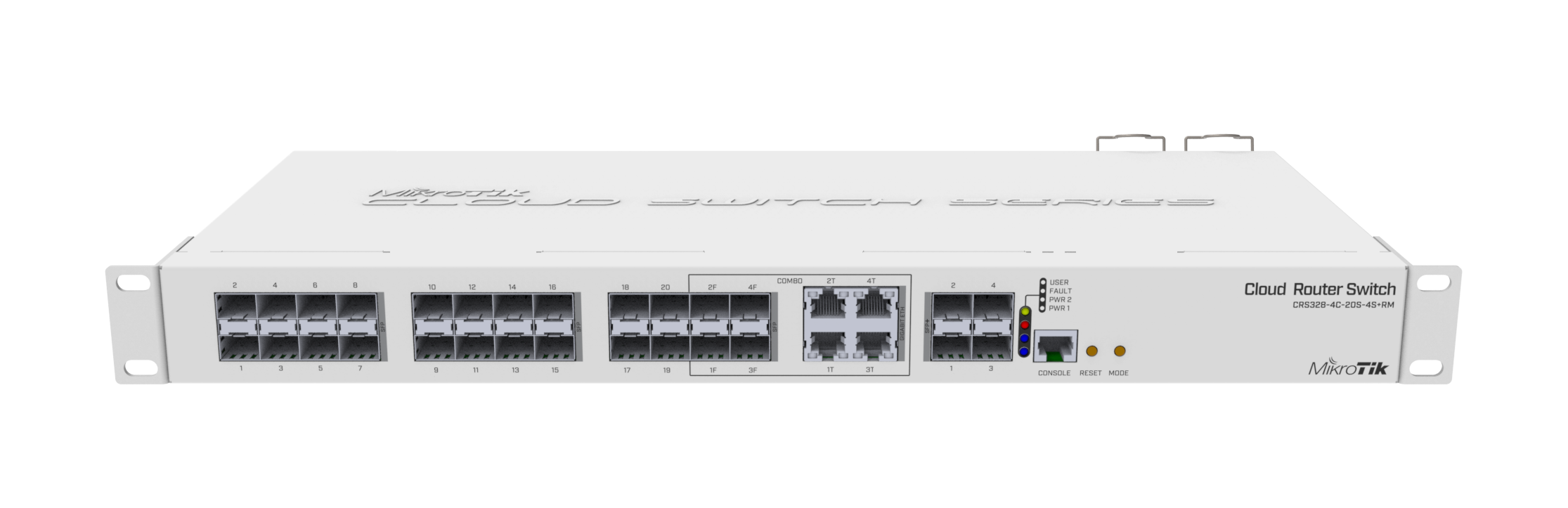 Коммутатор Mikrotik CRS328-4C-20S-4S-plus-RM