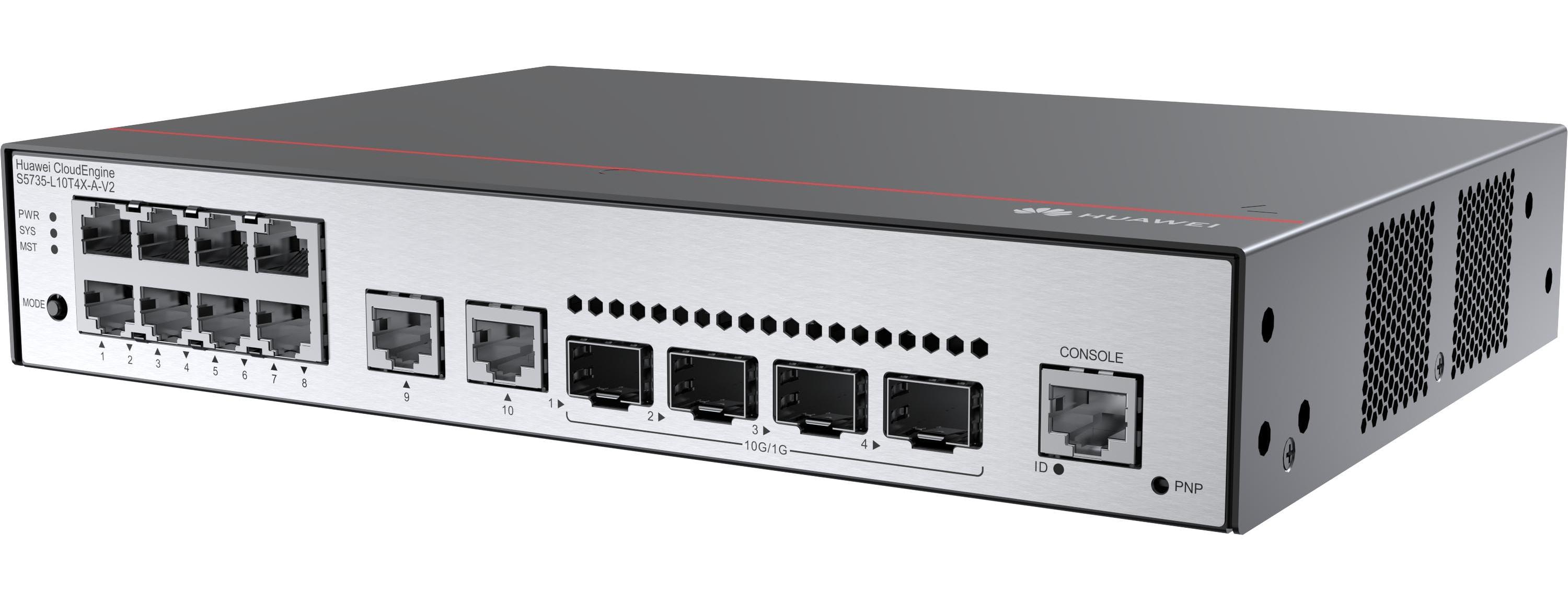 Коммутатор Huawei CloudEngine S5735-L10T4X-A-V2