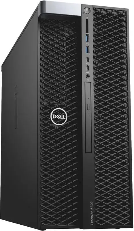 Рабочая станция Dell Precision T5820 MT Xeon W-2223 (3.6) 16Gb 2Tb 7.2k SSD512Gb T1000 4Gb DVDRW Windows 11 Professional GbitEth 425W