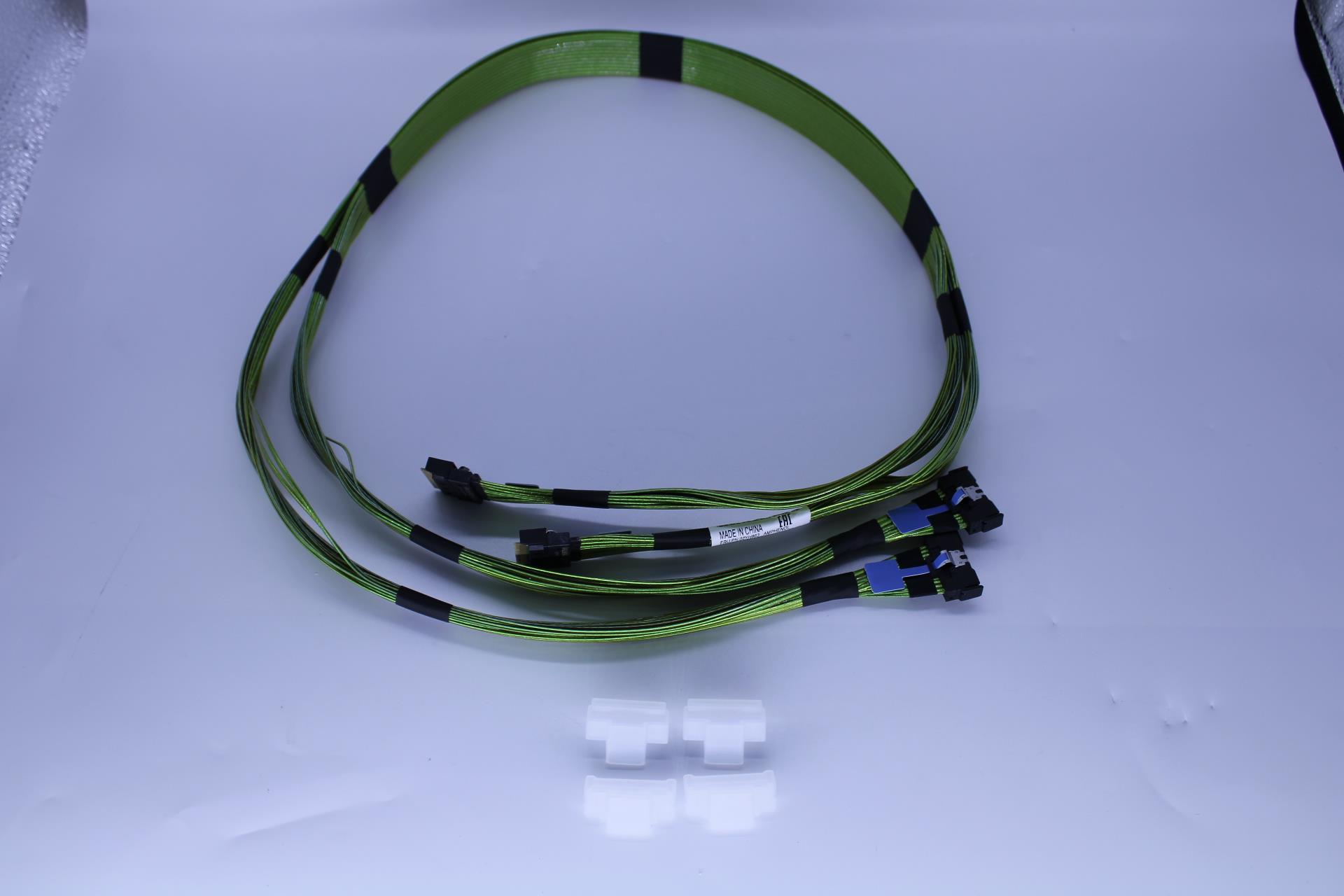 Кабель Lenovo 1020/1030mm,slot5 CO/C1 to BP3 NVME 4-7,PCIe Gen4,SL X8 to MCIO X8,signal cable (02YH863)