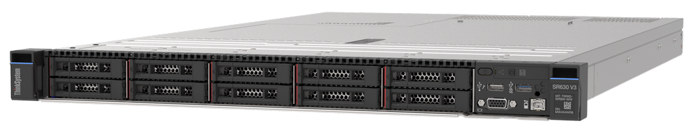 Шасси Lenovo ThinkSystem V3 1U 10x2.5" Chassis BLK4