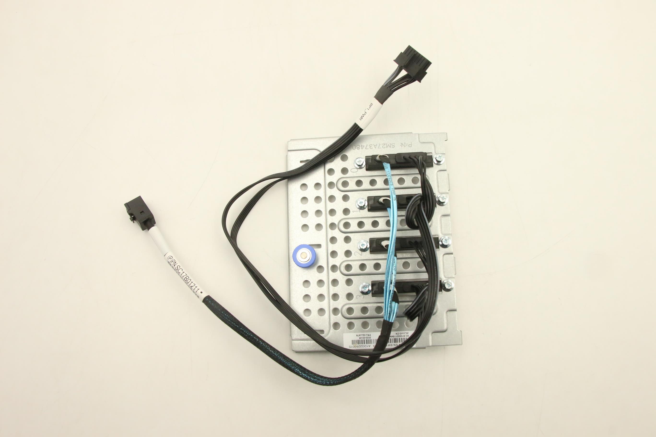 Кронштейн Lenovo Mechanical Assembly, ST250 V2 3.5" Simple swap back plane Bracket Assembly (02JJ478)