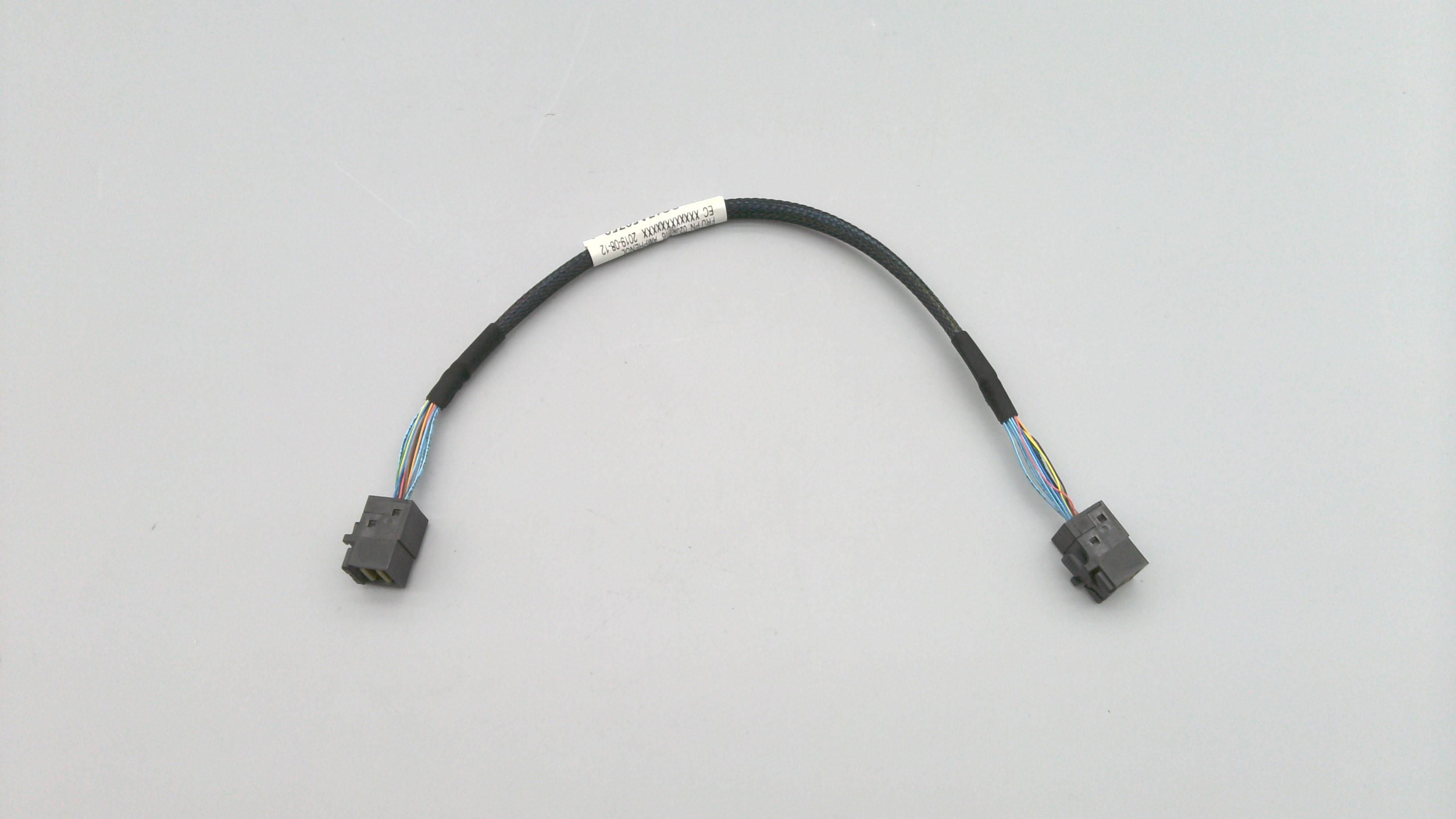 Кабель Lenovo HBA HD to HD Cable D (MiniSAS-HD to MiniSAS-HD, 250mm) 34AWG, 32AWG (02JK016)