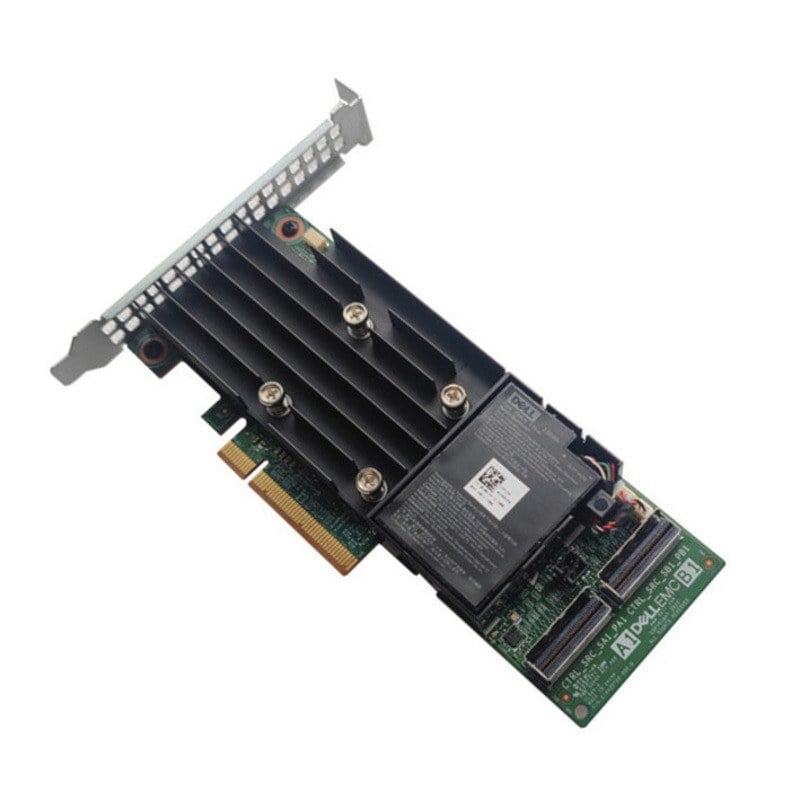 PERC H755 RAID Controller, 8GB DDR4 Cache, Broadcom RAIDon-chip, SAS3916chipset, RAID 0, 1, 5, 6, 10, 50, 60, Full Hight, G15 srv