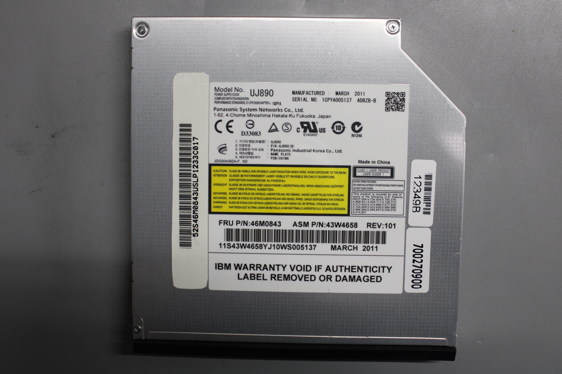 Оптический привод Lenovo SATA Multiburn (46M0843)