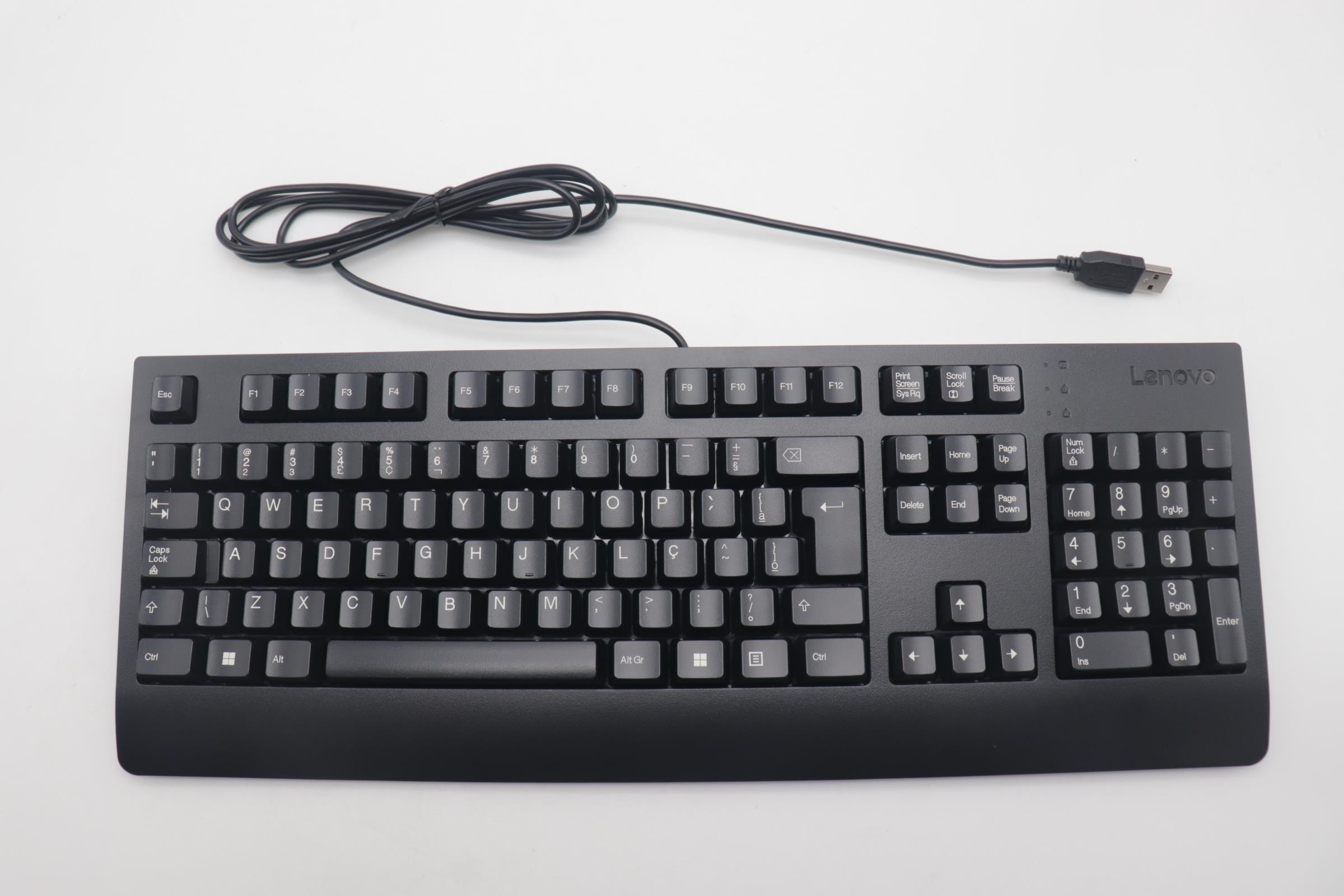 Клавиатура Lenovo Pref. Pro Keyboard USB - Brazil/Portuguese 275 RoHS v2 (01KR299)
