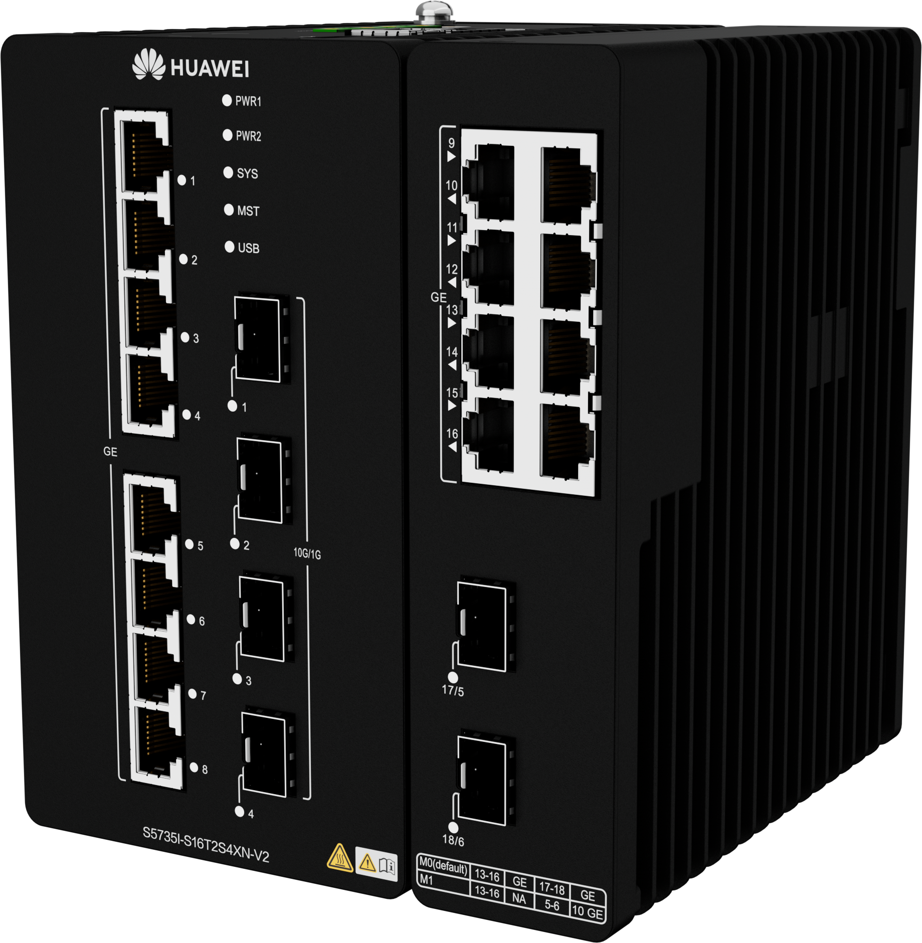 Коммутатор Huawei CloudEngine S5735I-S16T2S4XN-V2