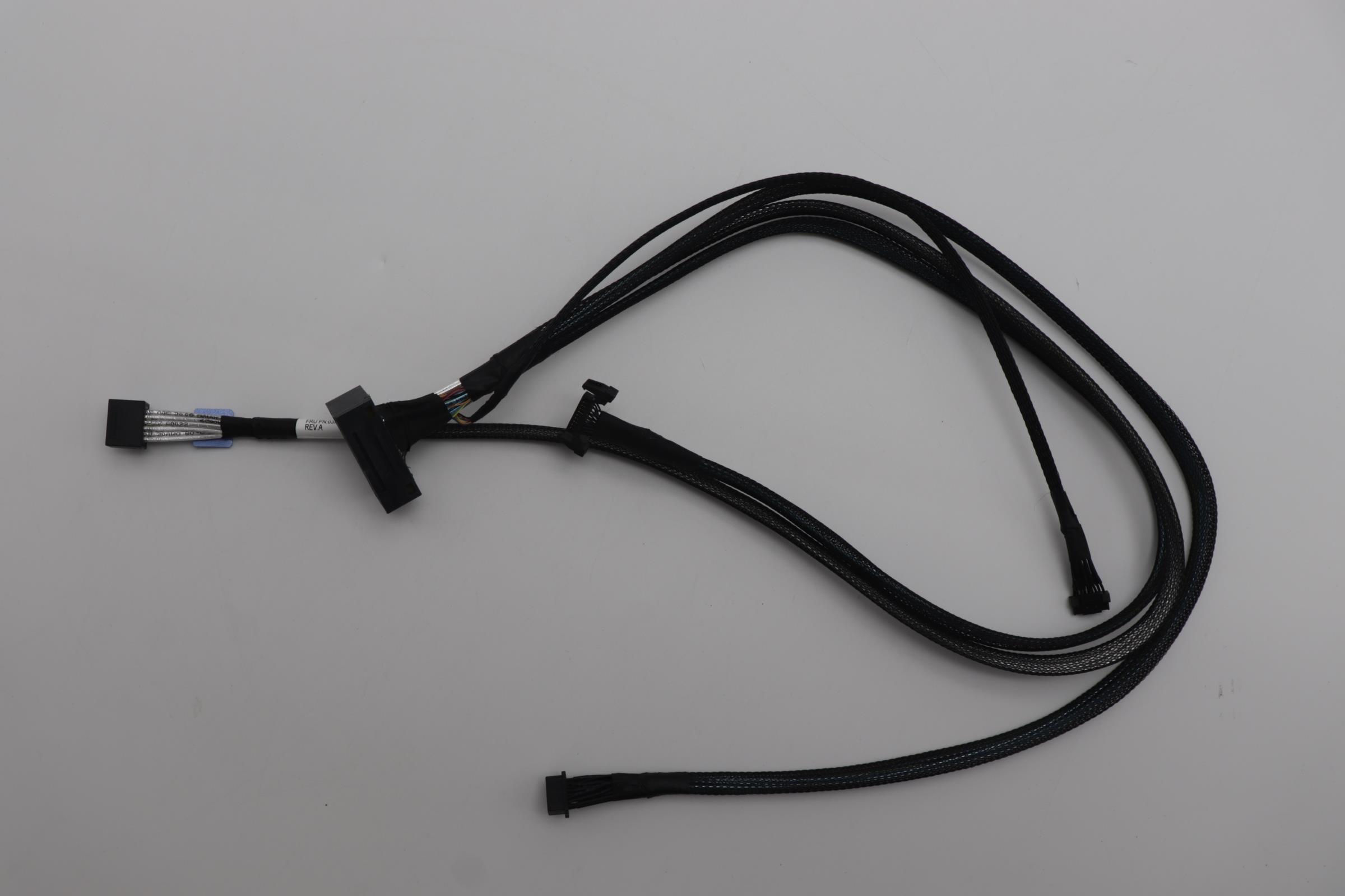 Кабель Lenovo Cable, Internal, MB-VGA/USB ST to Surelink(F) ST 30-34 AWG L=P5:USB = 600 P4: Video = 570 P3: Pong = 340 P2:Mgmt = 710 mm (03NA565)