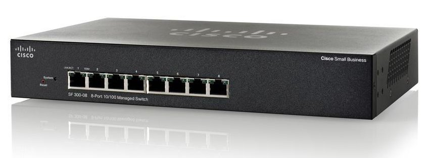 Коммутатор Cisco SF300-08