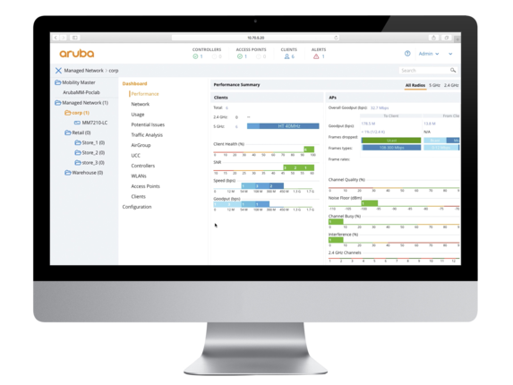 Mobility master HPE aruba JY895AAE