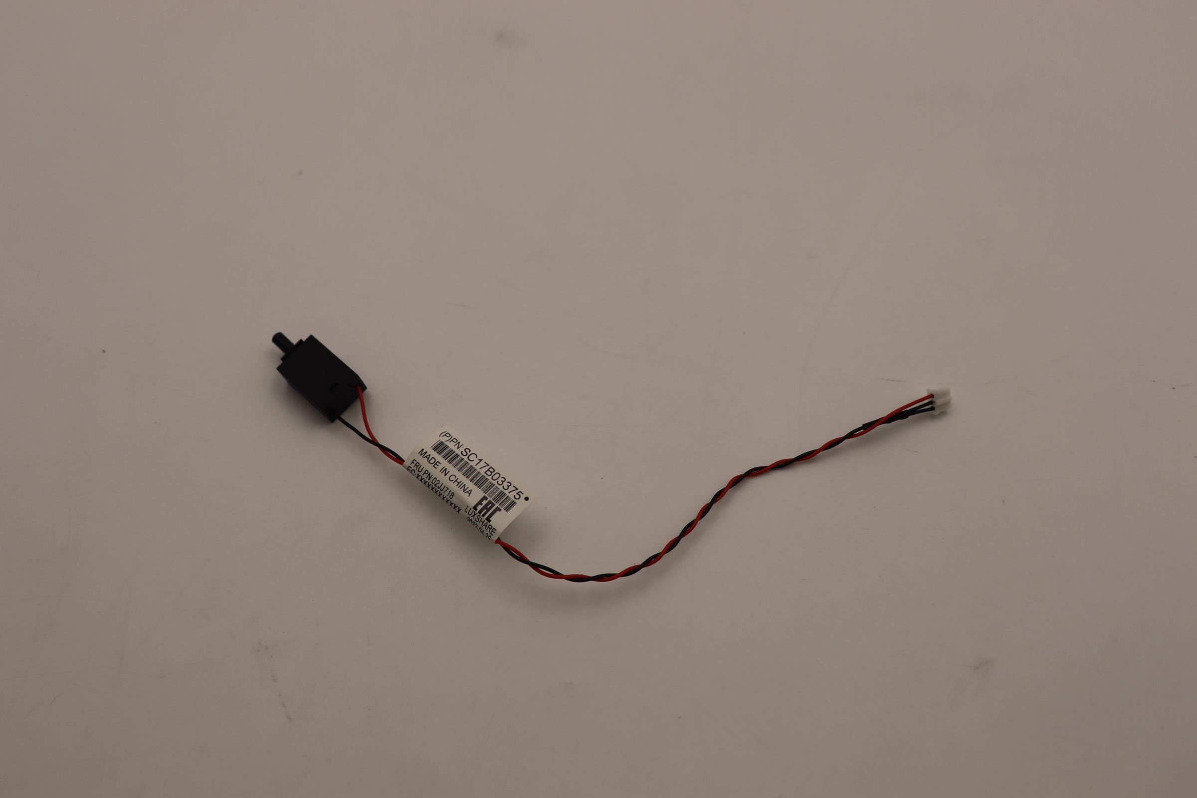 Кабель Lenovo Cable, internal,Intrusion Cable Pitch2.0 1x3 to Intrusion Switch, 230mm (02JJ718)