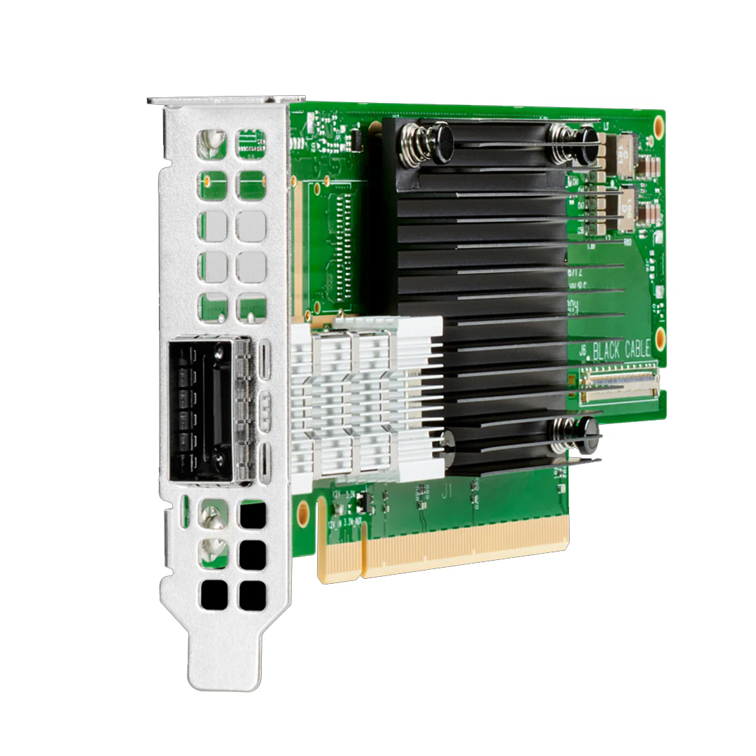 Сетевая карта HPE InfiniBand HDR100/Ethernet 100Gb 1-port QSFP56 PCIe3 x16 MCX653105A-ECAT Adapter (P06250-B21)