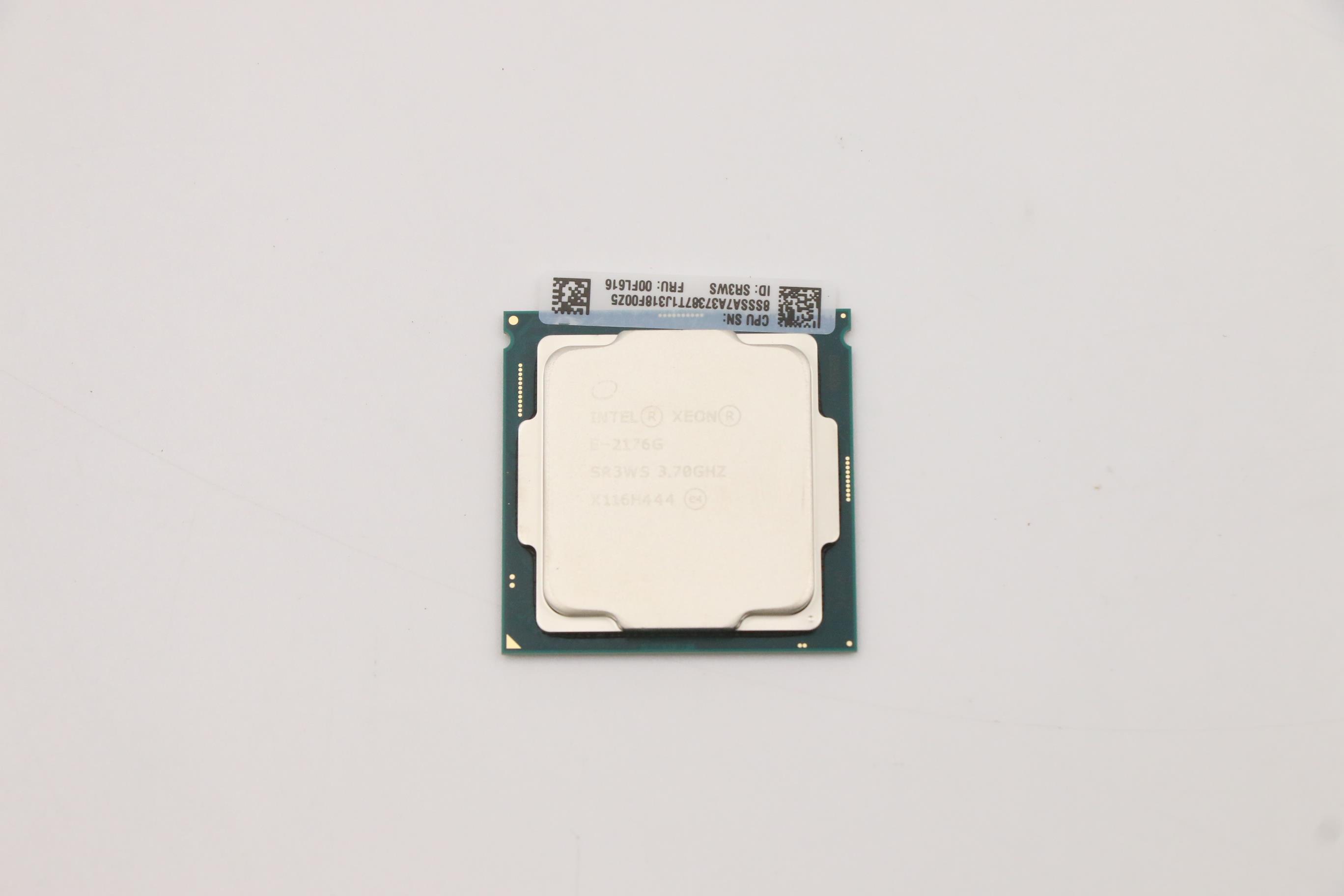 Процессор Intel Xeon E-2176G 6+2C 80W 3.7GHz CPU (00FL616)