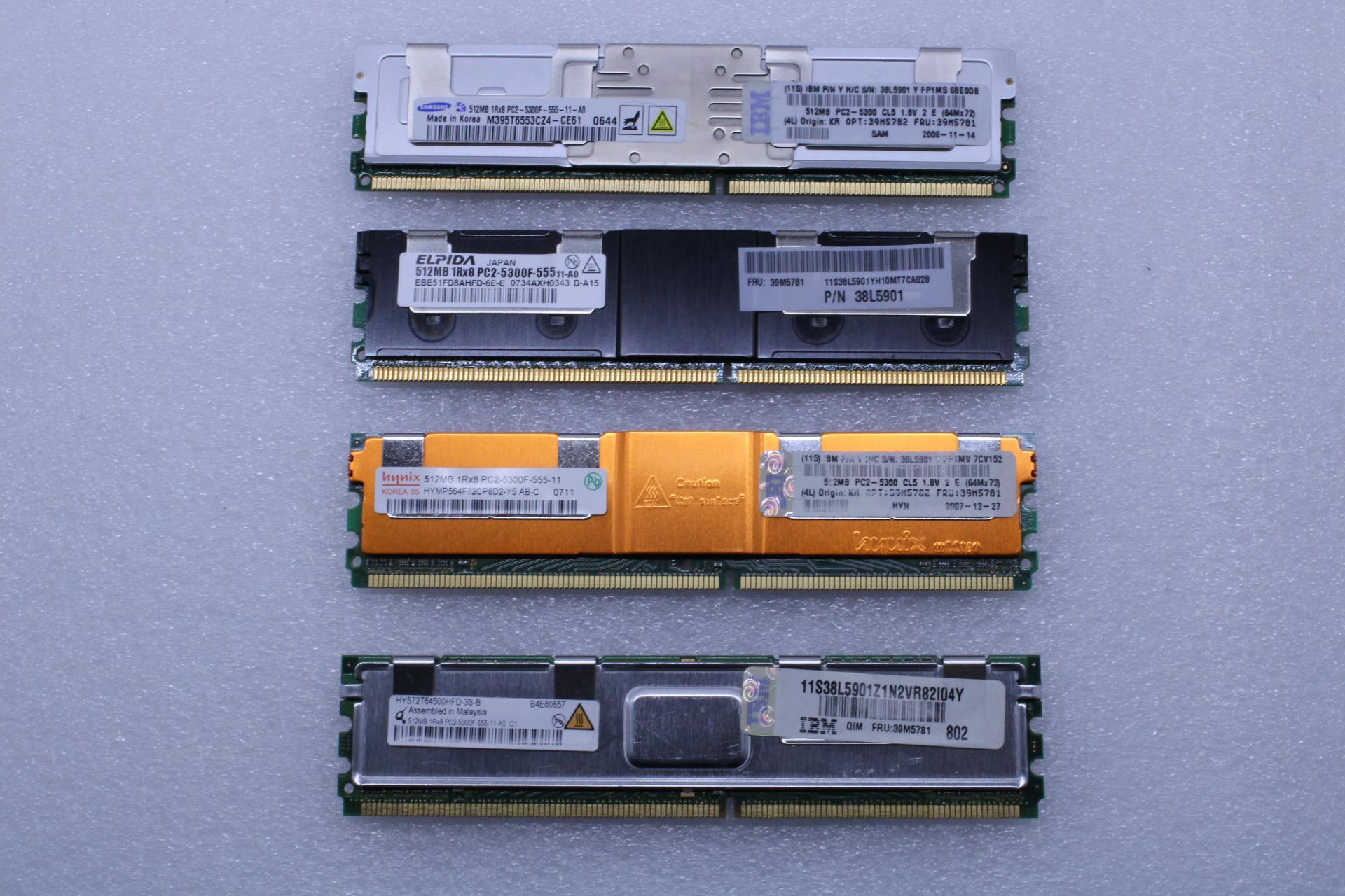 Оперативная память Lenovo 512MB PC2-5300 (39M5781)